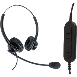 H206USB - Binaural Noise Cancelling USB Headset