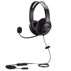 H206XLUSB Noise Reduction Binaural Headset
